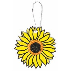 Sunflower Zipper Pull