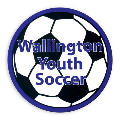 5 3/4" Round Bumper Vehicle Magnet