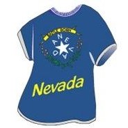 Nevada Battle Born T-Shirt Lapel Pin