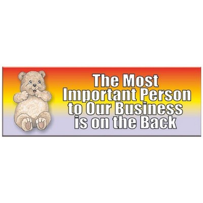 Bear Cub Panoramic Photo Hand Mirror (1 5/8"x4 5/8")