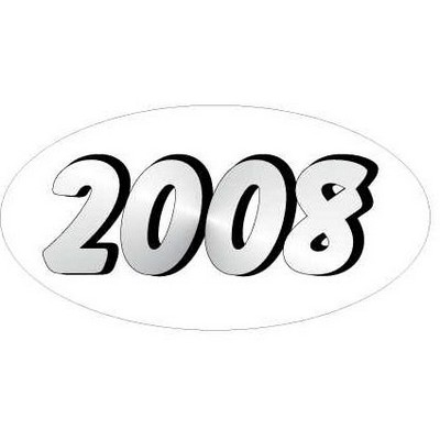 School Year Executive Magnet w/ Full Magnetic Back (4")