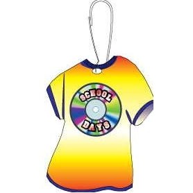 School Days Disc T-Shirt Zipper Pull