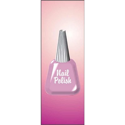 Nail Polish Panoramic Badge w/ Bar Pin