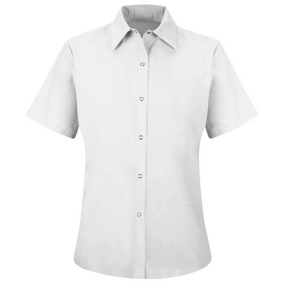 Red Kap® Women's Short Sleeve Specialized Pocketless Work Shirt