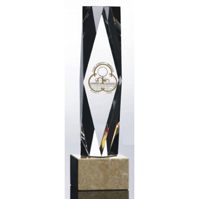 10" Optical Crystal Tower Award