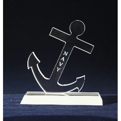 Frosted Anchor Award (6-1/2"x6-3/4")