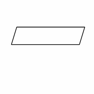 Parallelogram Magnet - Full Color