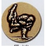 Newport Mint Stock Medal - 1 1/8" (Judo)