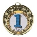 Medal "Insert Holders" Offset Star Design