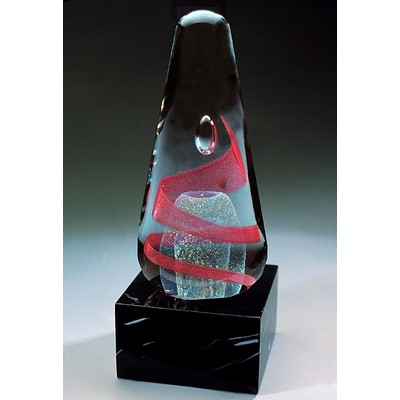 Mercury Rising Sculpture w/ Marble Base (2.75"x6.5")