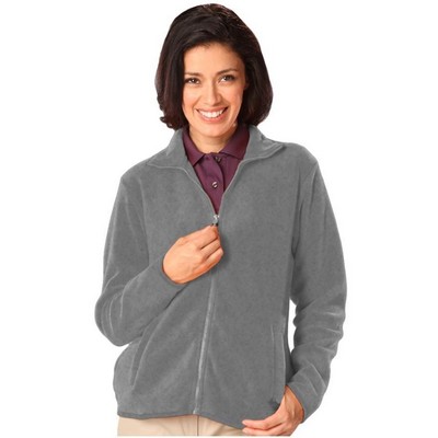 Ladies' Micro Fleece Full-Zip Jacket