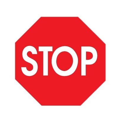 Stop Sign Maxi Magnet (4 Square Inch)