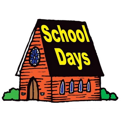 School Days House Maxi Magnet (3 Square Inch)