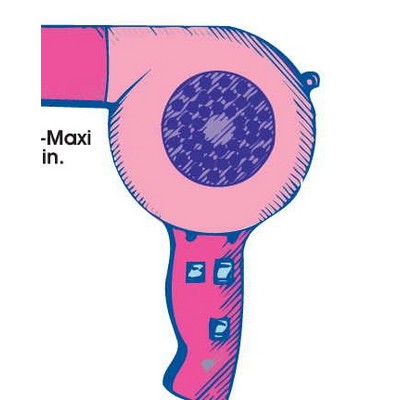 Hair Dryer Maxi Magnet (3 Square Inch)