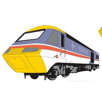 Modern Train Maxi Magnet (12 Square Inch)