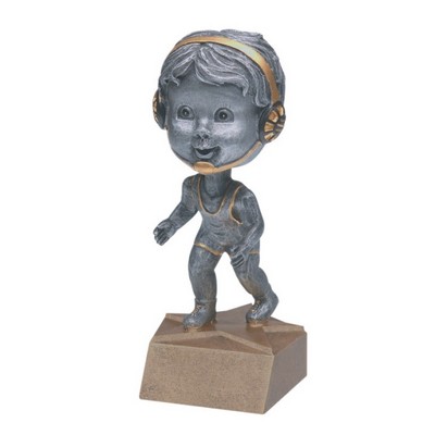Resin Wrestler Bobble Head