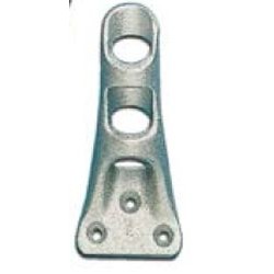 1" Cast Aluminum Silver WB Bracket