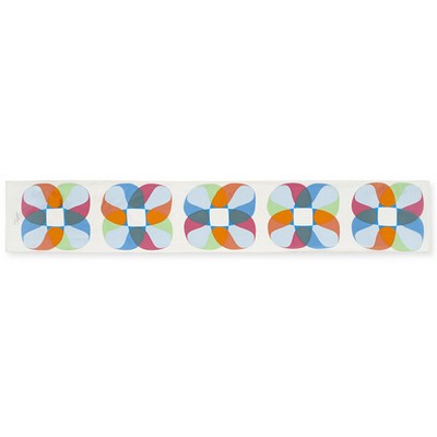 Custom Logo 100% Polyester Wet Dye Scarf (8"x45")