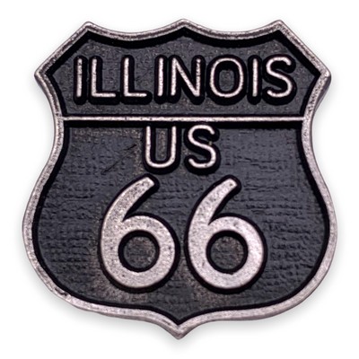 US Route 66 Illinois Lapel Pin