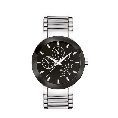 Bulova® Men's Dress Watch W/ Day Dial