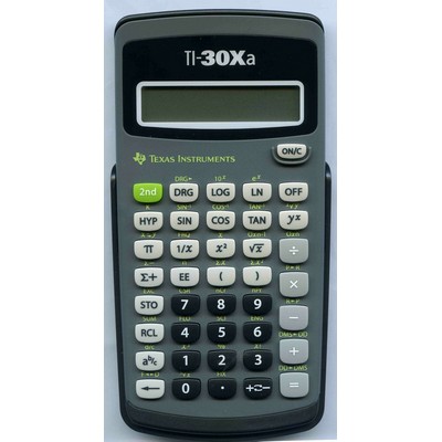 Texas Instruments® 30xa Scientific/ Graphing Calculator W/Trigonometric Functions