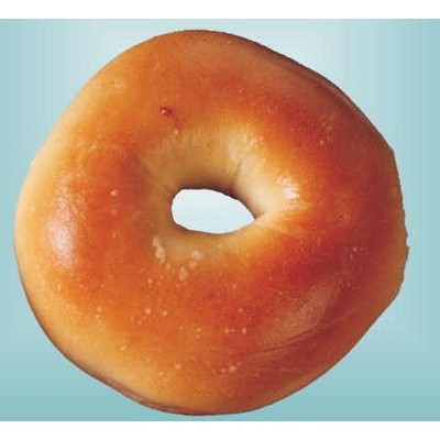 Plain Bagel Metal Photo Magnet (2 1/2"x2 1/2")
