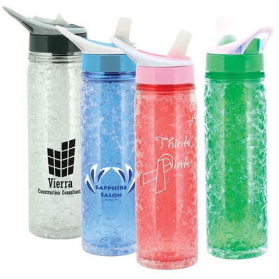 19 Oz. Moulin Tritan™ Gel-Infused Water Bottle