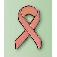 Breast Cancer Awareness Pink Ribbon Lapel Pin