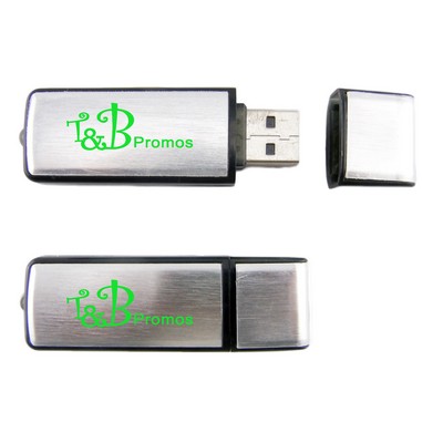 Custom Brushed Finish USB Drive