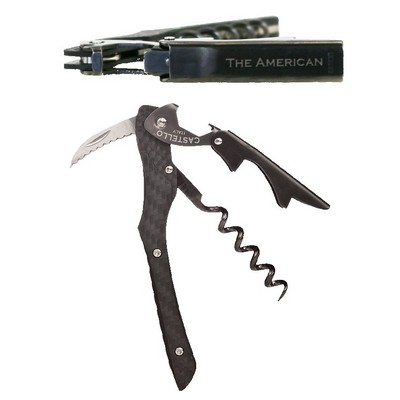 Castello™ Italian Corkscrew w/Carbon Fiber Handle