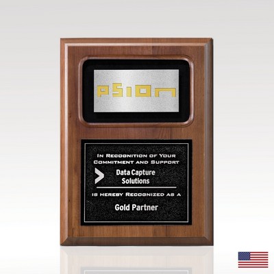 Walnut Plaque 9x12- Concordia