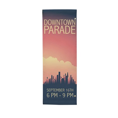 30" x 84" Vinyl Boulevard Banner Single-Sided