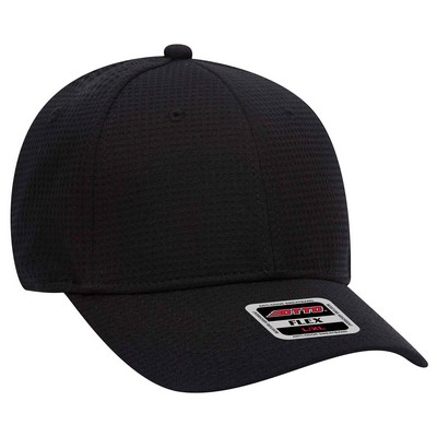 OTTO FLEX Cool Comfort Stretchable Polyester Mini Waffle Mesh 6 Panel Low Profile Baseball Cap