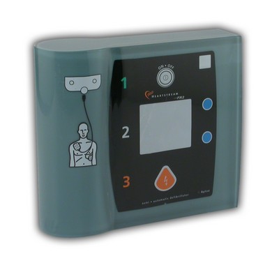 Defibrillator Lucite® Embedment Award (5" x 4 1/4" x 1 3/4")