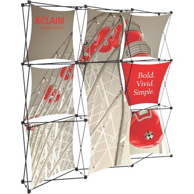 Xclaim 8' Wide Fabric Popup Display Kit 05