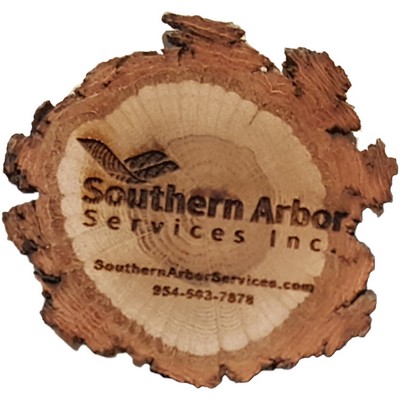 Assorted Hardwood Species Bark Edge Magnets