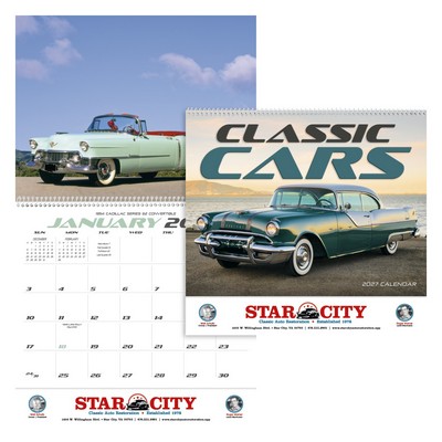 Triumph® Calendars Classic Cars Calendar