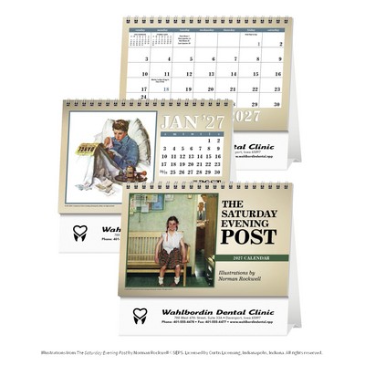 Triumph® Calendars The Saturday Evening Post Large Desk Calendar