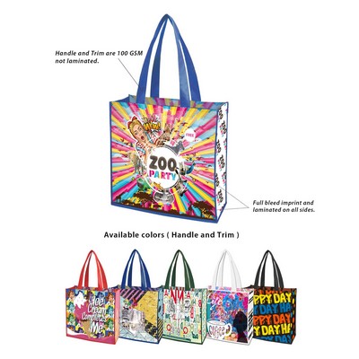 Custom All Sides Laminated Bag (12"X 13"X 8")