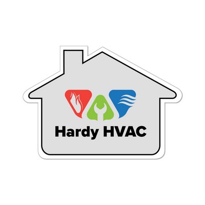 House 2.44"H x 3.43"W NoteKeeper™ Magnet 35 Mil