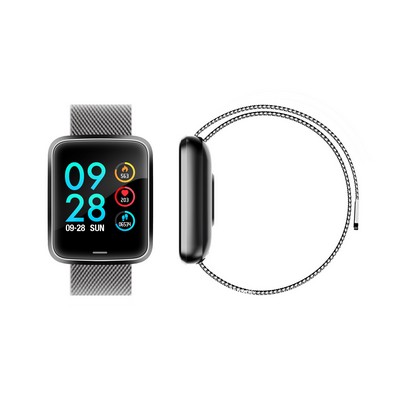 Access Control Unlock Function Metal Belt Smart Bracelet