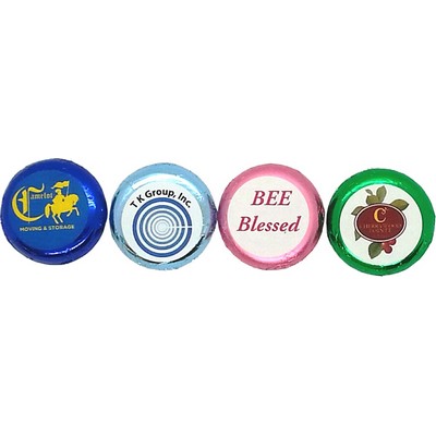 0.20 Oz. Round Photo Chocolate Bar