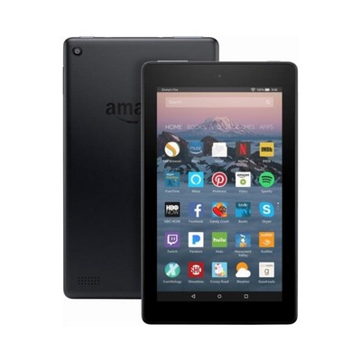 Amazon Fire 7 Tablet (7" Display, 16GB) (Black)