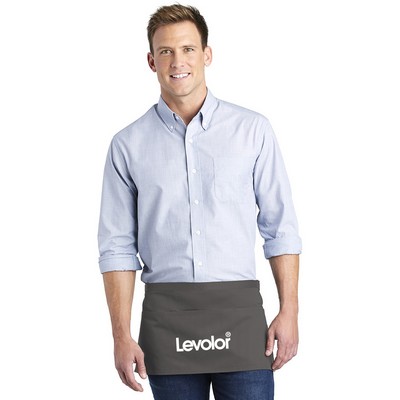 Port Authority® Three-Pocket Waist Apron