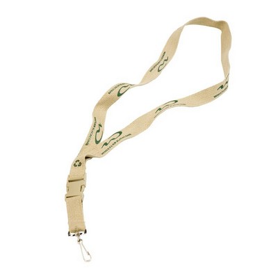 Eco Organic Cotton Lanyard