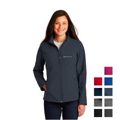 Port Authority® Women's Core Soft Shell Embroidered Jacket