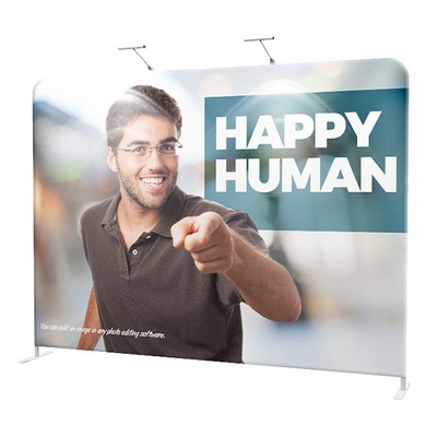 10' Straight Tension Fabric Backdrop Kit