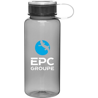 33.8 oz h2go Canter Water Bottle (Graphite)