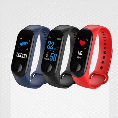 Waterproof Smart Watch w/Color Screen & Heart Rate Monitoring