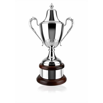 23" Swatkins Ultimate Silver Plated Award w/Hand Chased Winner's Crown